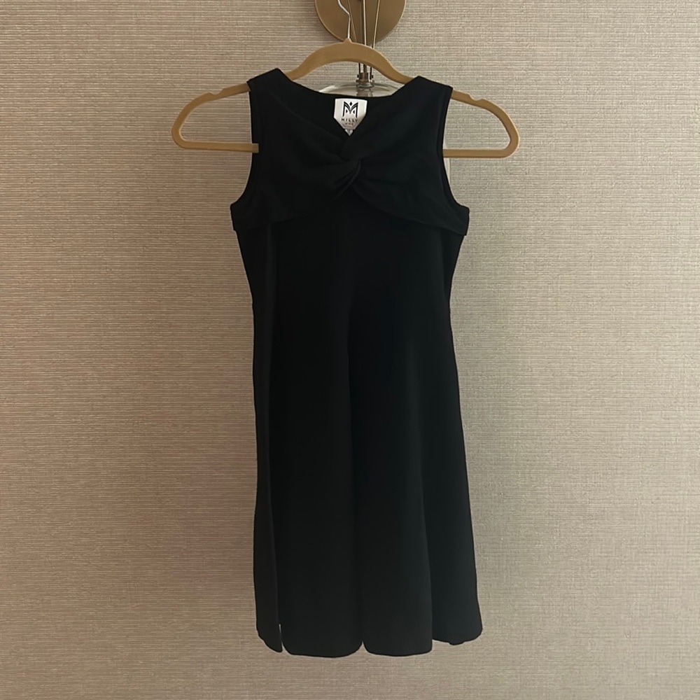 Mini Milly black knit dress